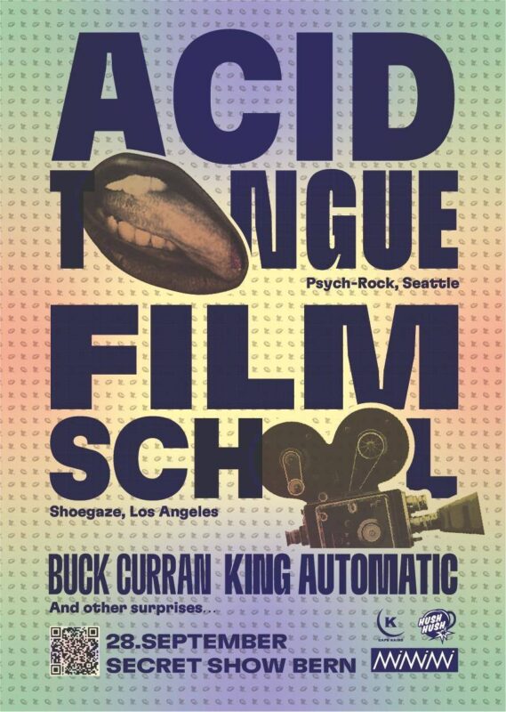 Acid Tongue + Film School + Buck Curran & King Automatic + DJ Wicked Wiggler Café Kairo Lorraine