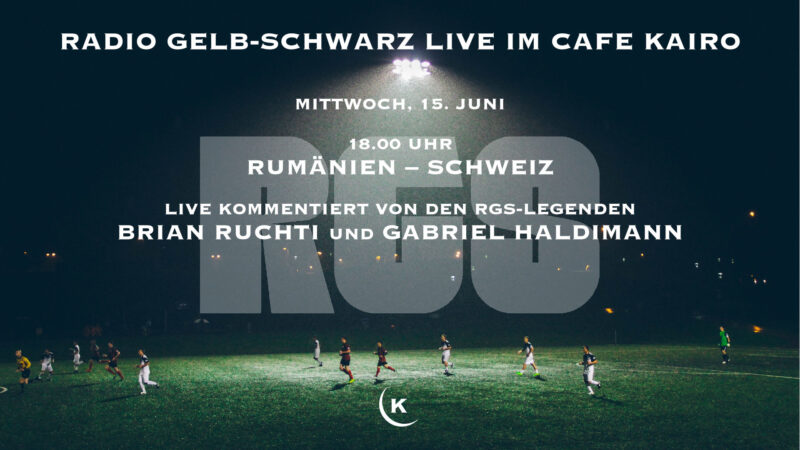 Radio Gelb-Schwarz live Café Kairo Lorraine