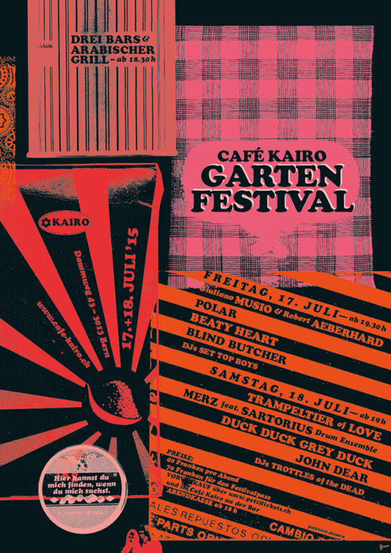 Gartenfestival 2015 Café Kairo Lorraine