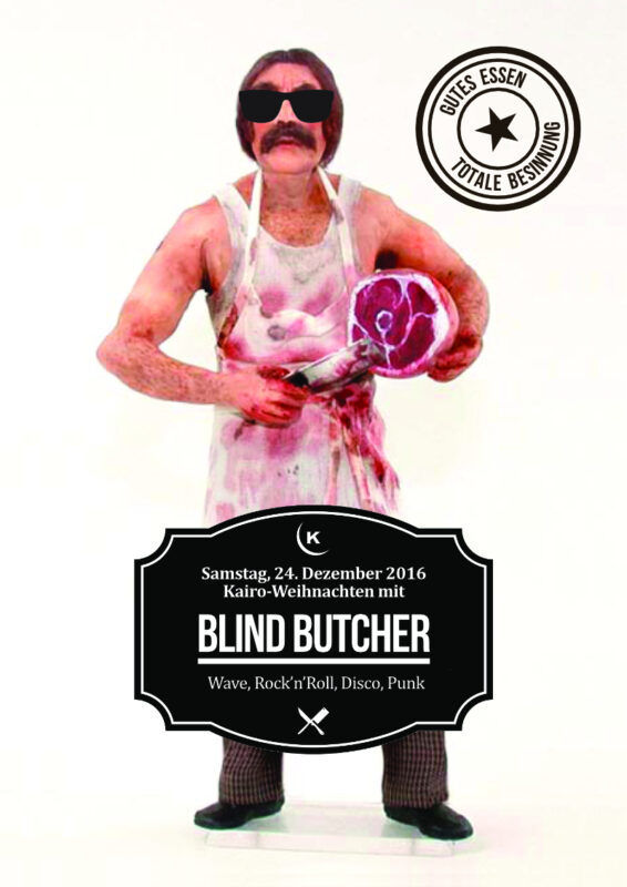 Kairo-Weihnachten mit Blind Butcher Café Kairo Lorraine