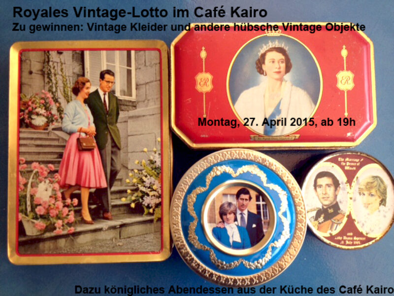 Vintage-Lotto Café Kairo Lorraine